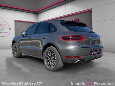 Porsche macan turbo 3.6 v6 400 ch pdk toit ouvrant/caméra/bose/sièges électriques et mémoire/cuir garantie 12 mois...