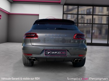 Porsche macan turbo 3.6 v6 400 ch pdk toit ouvrant/caméra/bose/sièges électriques et mémoire/cuir garantie 12 mois...