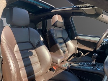Porsche macan turbo 3.6 v6 400 ch pdk toit ouvrant/caméra/bose/sièges électriques et mémoire/cuir garantie 12 mois...