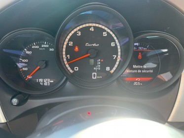 Porsche macan turbo 3.6 v6 400 ch pdk toit ouvrant/caméra/bose/sièges électriques et mémoire/cuir garantie 12 mois...