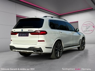 Bmw x7 g07 m50d 400 ch bva8 m performance - harman kardon - toit ouvrant - garantie 12 mois occasion simplicicar nimes - rb...