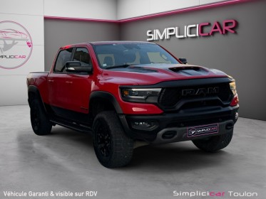 Dodge ram 1500 trx  6.2 v8 supercharged 702 ch / c.g superethanol / tva recuperable occasion simplicicar toulon est...