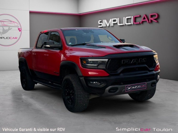 Dodge ram 1500 trx 6.2 v8 supercharged 702 ch / c.g superethanol / tva recuperable occasion simplicicar toulon est... Dodge ram 1500 trx 6.2 v8 supercharged 702 ch / c.g superethanol / tva recuperable occasion simplicicar toulon est...