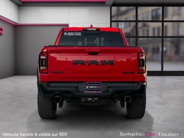 Dodge ram 1500 trx  6.2 v8 supercharged 702 ch / c.g superethanol / tva recuperable occasion simplicicar toulon est...