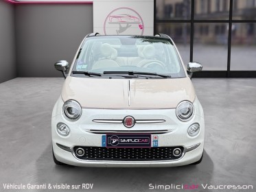 Fiat 500c my17 0.9 85 ch twinair ss dualogic anniversario occasion simplicicar vaucresson simplicicar simplicibike france