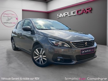 Peugeot 308 allure bluehdi 130ch bvm6 - camera- carplay - distrib ok - occasion simplicicar compiegne simplicicar...