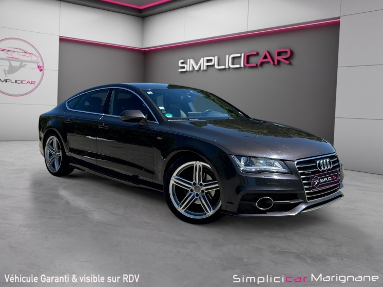 Audi a7 sportback v6 3.0 tdi 204 quattro s line s tronic 7 garantie 12 mois camera avant ar/ alcantara chauffants / angles...... Audi a7 sportback v6 3.0 tdi 204 quattro s line s tronic 7 garantie 12 mois camera avant ar/ alcantara chauffants / angles......