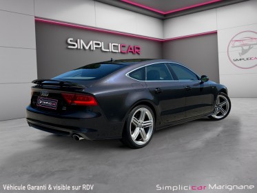 Audi a7 sportback v6 3.0 tdi 204 quattro s line s tronic 7 garantie 12 mois camera avant ar/ alcantara chauffants / angles......