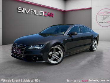 Audi a7 sportback v6 3.0 tdi 204 quattro s line s tronic 7 garantie 12 mois camera avant ar/ alcantara chauffants / angles......