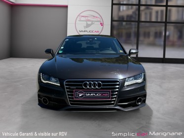 Audi a7 sportback v6 3.0 tdi 204 quattro s line s tronic 7 garantie 12 mois camera avant ar/ alcantara chauffants / angles......