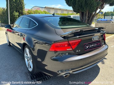 Audi a7 sportback v6 3.0 tdi 204 quattro s line s tronic 7 garantie 12 mois camera avant ar/ alcantara chauffants / angles......