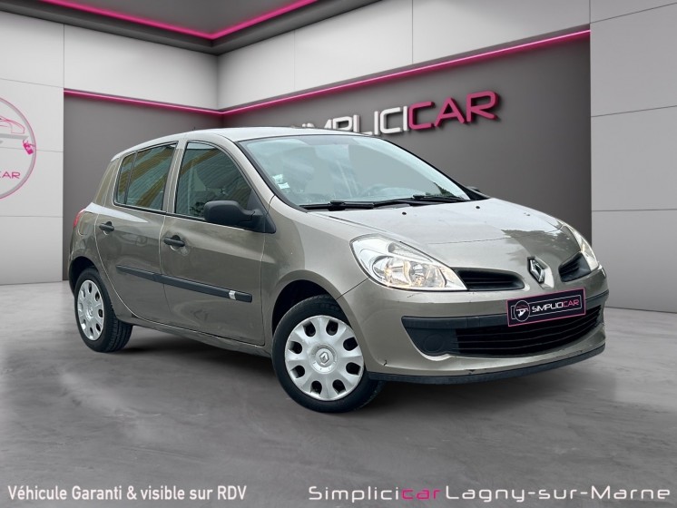 Renault clio iii 1.5 dci 70 eco2 authentique occasion simplicicar lagny simplicicar simplicibike france Renault clio iii 1.5 dci 70 eco2 authentique occasion simplicicar lagny simplicicar simplicibike france