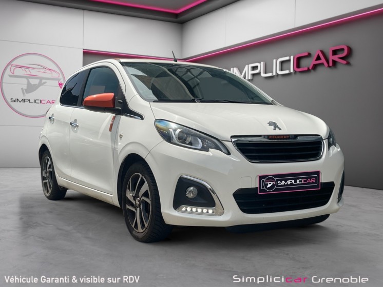 Peugeot 108 1.2 puretech 82ch bvm5 roland garros top! occasion simplicicar grenoble simplicicar simplicibike france Peugeot 108 1.2 puretech 82ch bvm5 roland garros top! occasion simplicicar grenoble simplicicar simplicibike france