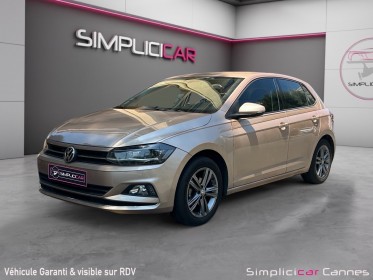 Volkswagen polo 1.0 tsi 95 ss dsg7 carat occasion cannes (06) simplicicar simplicibike france