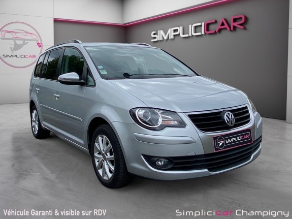 Volkswagen touran 1.9 tdi 105 freestyle radar de recul-climatisation-faible kilometrage -5 places occasion...