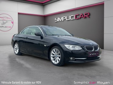 Bmw serie 3 cab e93 lci 325i 218 ch luxe bva origine entretien bmw royan / 1 ère main garanti 12 mois occasion simplicicar...