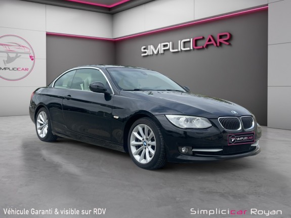 Bmw serie 3 cab e93 lci 325i 218 ch luxe bva origine entretien bmw royan / 1 ère main garanti 12 mois occasion simplicicar...