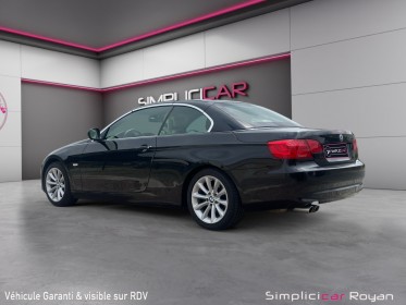 Bmw serie 3 cab e93 lci 325i 218 ch luxe bva origine entretien bmw royan / 1 ère main garanti 12 mois occasion simplicicar...