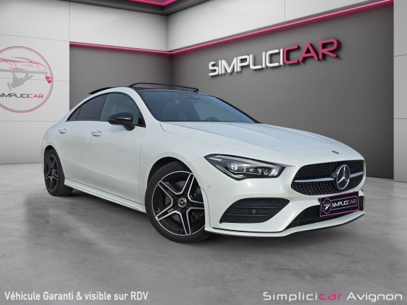 Mercedes cla coupe 200 amg line suivi complet apple carplay  android auto - toit pano ouvrant - sièges chauffants occasion...