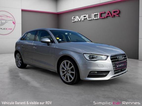 Audi a3 sportback 2.0 tdi 150 ambition luxe s tronic 6 - camera de recul  - complet audi occasion simplicicar rennes...