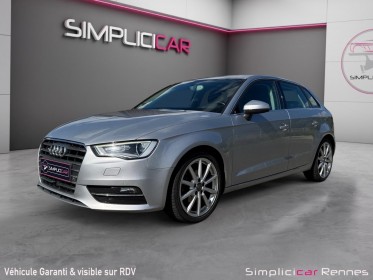 Audi a3 sportback 2.0 tdi 150 ambition luxe s tronic 6 - camera de recul  - complet audi occasion simplicicar rennes...