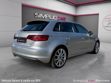 Audi a3 sportback 2.0 tdi 150 ambition luxe s tronic 6 - camera de recul  - complet audi occasion simplicicar rennes...