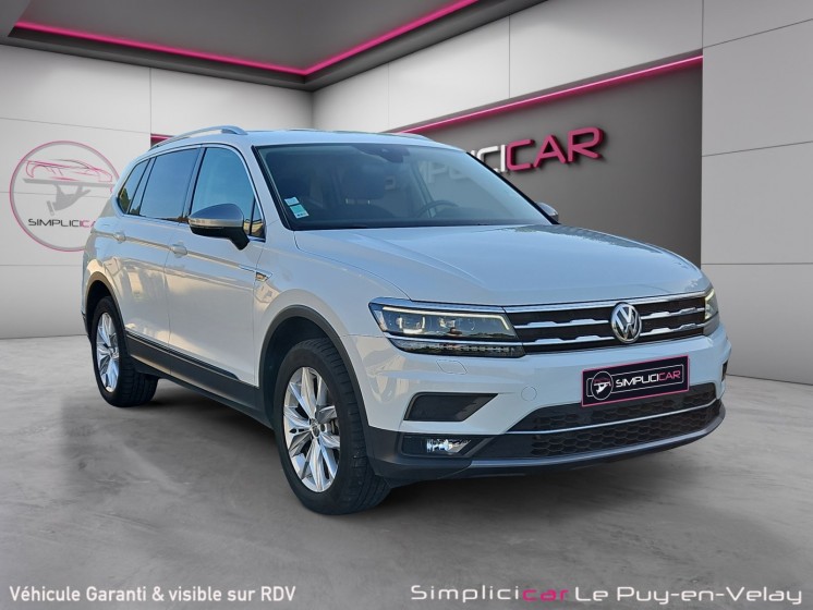 Volkswagen tiguan allspace 2.0 tdi 150 dsg7 4motion carat 1ère main occasion simplicicar velay simplicicar simplicibike france