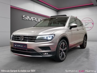 Volkswagen tiguan 150ch dsg7 finition carat / toit ouvrant / attelage elec. / full vw / garantie 12 mois occasion simplicicar...