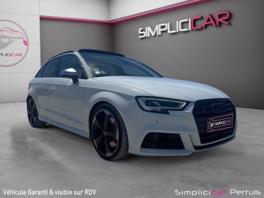 Audi s3 sportback 2.0 tfsi 310 s tronic 7 quattro toit ouvrant gps siege chauffant.. occasion simplicicar pertuis ...