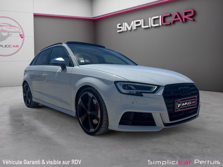 Audi s3 sportback 2.0 tfsi 310 s tronic 7 quattro toit ouvrant gps siege chauffant.. occasion simplicicar pertuis ...