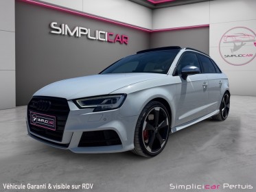 Audi s3 sportback 2.0 tfsi 310 s tronic 7 quattro toit ouvrant gps siege chauffant.. occasion simplicicar pertuis ...