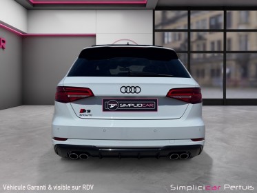 Audi s3 sportback 2.0 tfsi 310 s tronic 7 quattro toit ouvrant gps siege chauffant.. occasion simplicicar pertuis ...