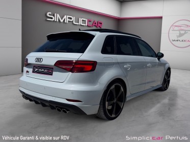 Audi s3 sportback 2.0 tfsi 310 s tronic 7 quattro toit ouvrant gps siege chauffant.. occasion simplicicar pertuis ...