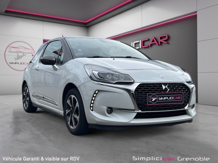 Ds ds 3 puretech 110 ss bvm5 so chic occasion simplicicar grenoble simplicicar simplicibike france Ds ds 3 puretech 110 ss bvm5 so chic occasion simplicicar grenoble simplicicar simplicibike france