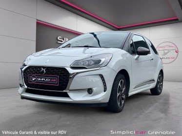 Ds ds 3 puretech 110 ss bvm5 so chic occasion simplicicar grenoble simplicicar simplicibike france