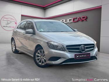 Mercedes classe a 180 cdi blueefficiency intuition 7-g dct a occasion cannes (06) simplicicar simplicibike france