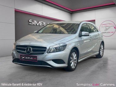 Mercedes classe a 180 cdi blueefficiency intuition 7-g dct a occasion cannes (06) simplicicar simplicibike france