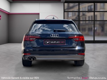 Audi a4 avant 2.0 tdi ultra 190 s tronic 7 design luxe - garantie 12 mois occasion parc voitures beauvais simplicicar...