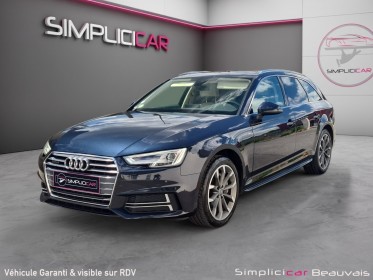 Audi a4 avant 2.0 tdi ultra 190 s tronic 7 design luxe - garantie 12 mois occasion parc voitures beauvais simplicicar...
