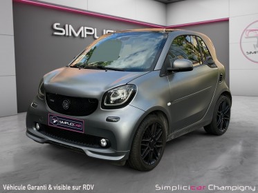 Smart fortwo coupe 0.9 109 ch brabus xclusive - jbl - siège en cuir chauffant - pack stationnement occasion...