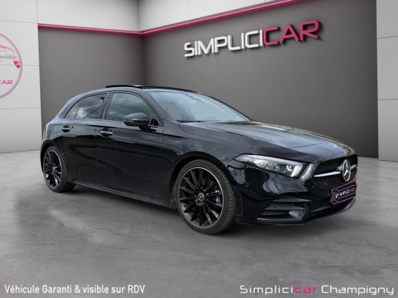 Mercedes classe a 200 7g-dct amg line / pack premium plus / pack sport black / toit ouvrant occasion champigny-sur-marne (94)...