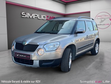 Skoda yeti n1 2.0 tdi 110 cr occasion simplicicar lille  simplicicar simplicibike france