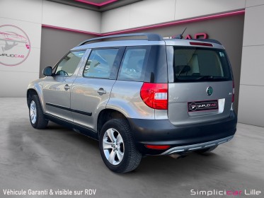 Skoda yeti n1 2.0 tdi 110 cr occasion simplicicar lille  simplicicar simplicibike france