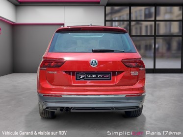 Volkswagen tiguan 2.0 tdi 150 dsg7 4motion carat exclusive 1er main suivi complet vw occasion paris 17ème (75)(porte...