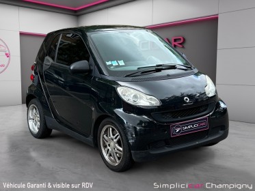Smart fortwo 1.0 mhd 71 cv pure - sièges brabus - jantes brabus - climatisation - garantie 12 mois occasion...