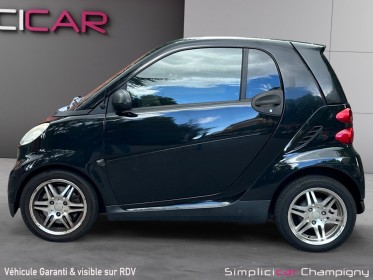 Smart fortwo 1.0 mhd 71 cv pure - sièges brabus - jantes brabus - climatisation - garantie 12 mois occasion...