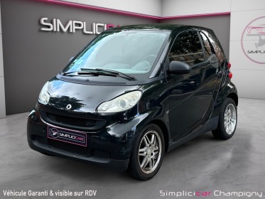 Smart fortwo 1.0 mhd 71 cv pure - sièges brabus - jantes brabus - climatisation - garantie 12 mois occasion...
