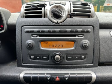Smart fortwo 1.0 mhd 71 cv pure - sièges brabus - jantes brabus - climatisation - garantie 12 mois occasion...