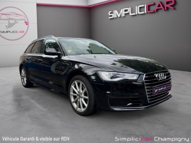 Audi a6 avant 2.0 tdi ultra 150 s tronic 7 avus occasion champigny-sur-marne (94) simplicicar simplicibike france