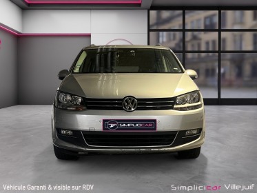 Volkswagen sharan 2.0 tdi 140 fap bluemotion technology carat, sièges cuir, toit ouvrant panoramique, 7 places, garantie...